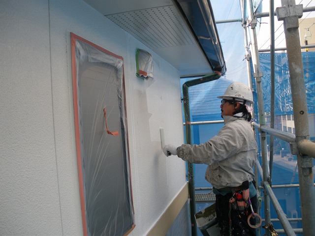 外壁塗装を実施